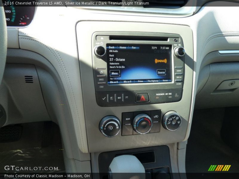 Silver Ice Metallic / Dark Titanium/Light Titanium 2016 Chevrolet Traverse LS AWD