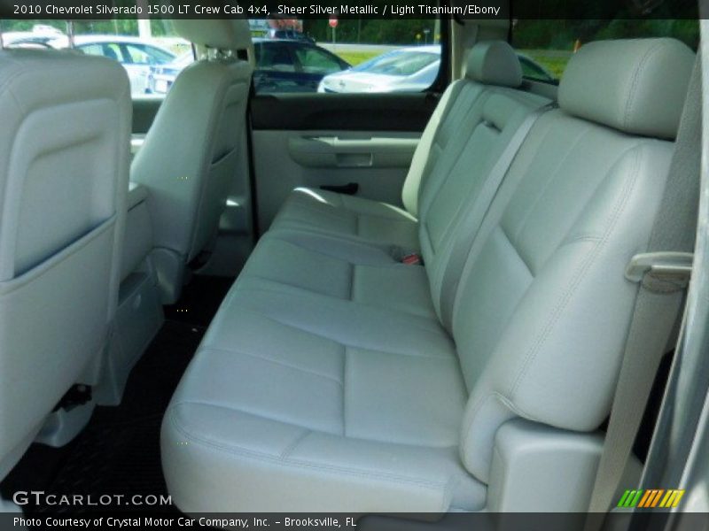 Sheer Silver Metallic / Light Titanium/Ebony 2010 Chevrolet Silverado 1500 LT Crew Cab 4x4