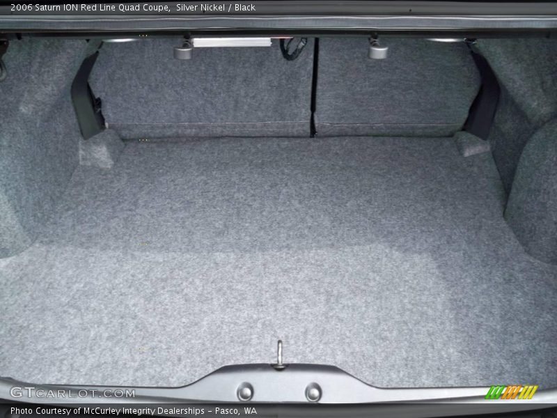 Silver Nickel / Black 2006 Saturn ION Red Line Quad Coupe