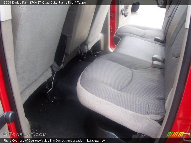 Flame Red / Taupe 2004 Dodge Ram 1500 ST Quad Cab