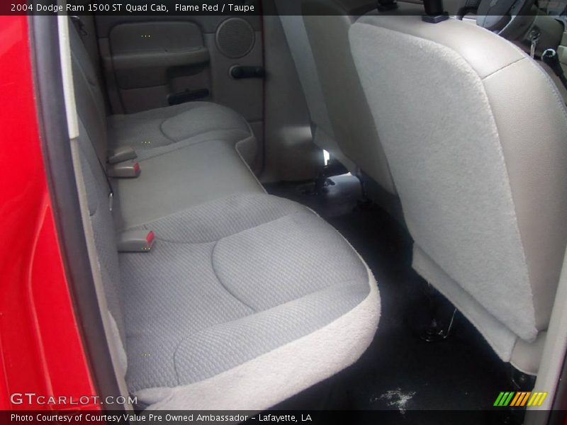 Flame Red / Taupe 2004 Dodge Ram 1500 ST Quad Cab