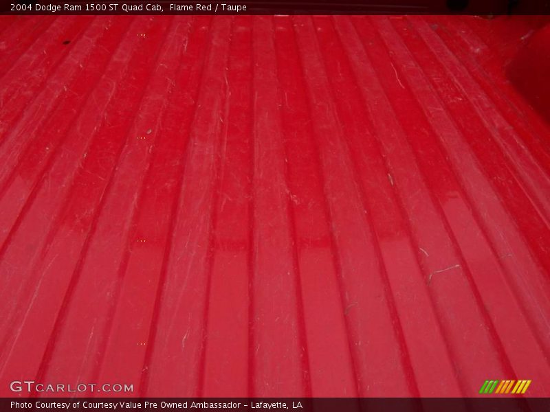 Flame Red / Taupe 2004 Dodge Ram 1500 ST Quad Cab
