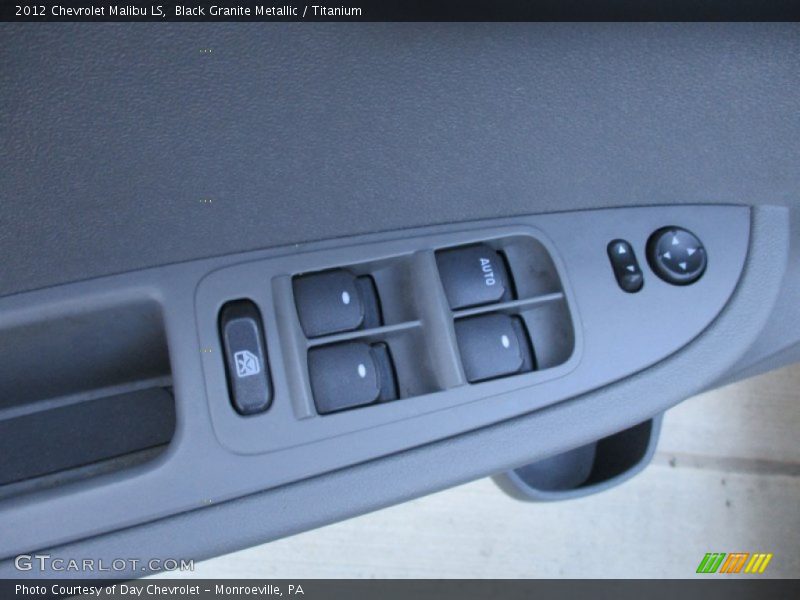 Black Granite Metallic / Titanium 2012 Chevrolet Malibu LS