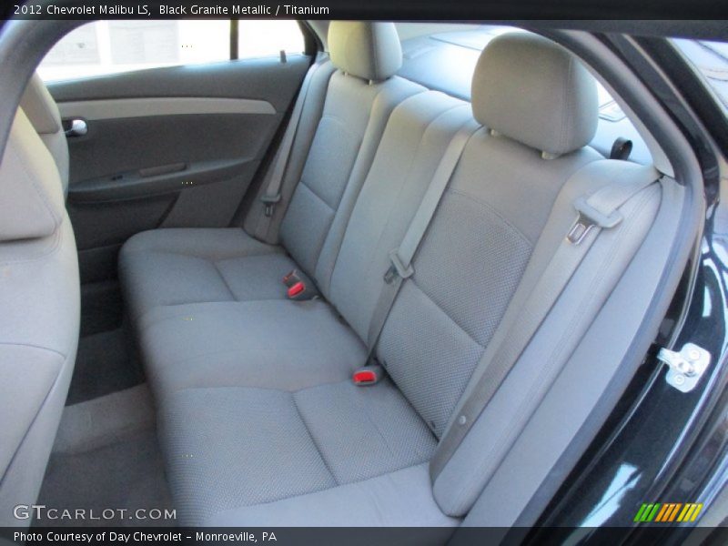 Black Granite Metallic / Titanium 2012 Chevrolet Malibu LS