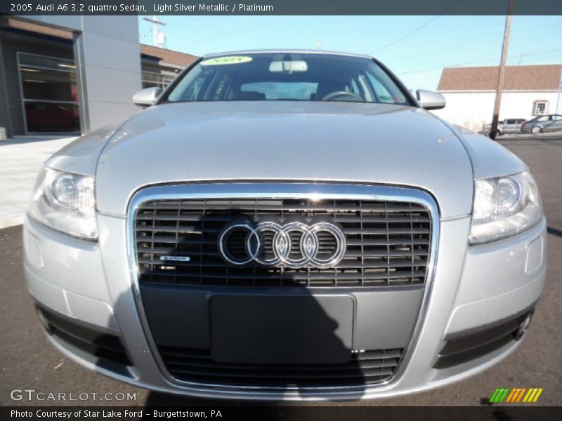 Light Silver Metallic / Platinum 2005 Audi A6 3.2 quattro Sedan