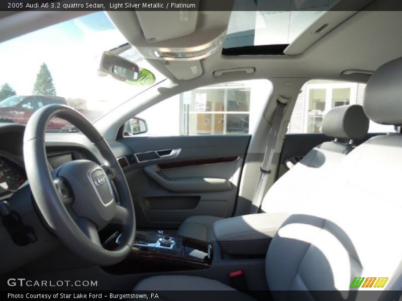 Light Silver Metallic / Platinum 2005 Audi A6 3.2 quattro Sedan