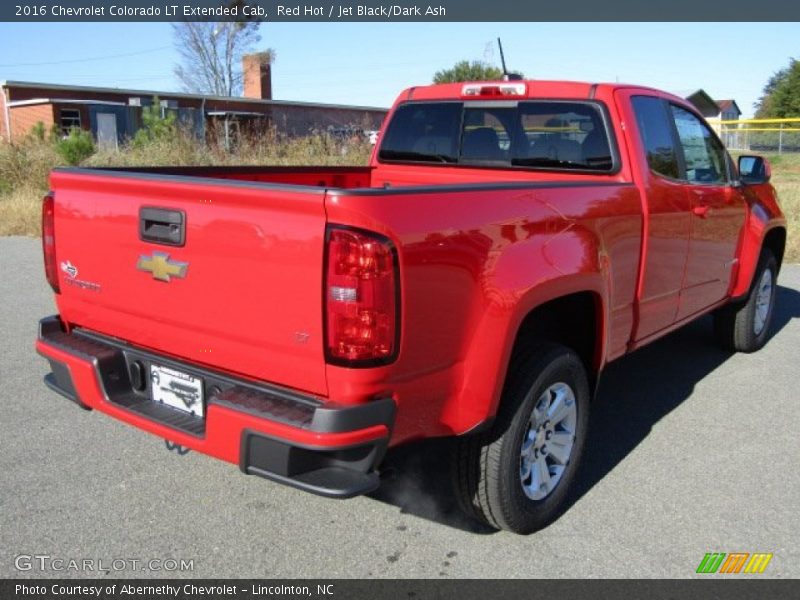 Red Hot / Jet Black/Dark Ash 2016 Chevrolet Colorado LT Extended Cab