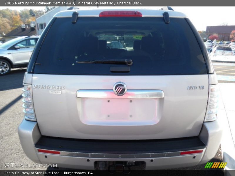 Mineral Grey Metallic / Charcoal Black 2006 Mercury Mountaineer Premier AWD
