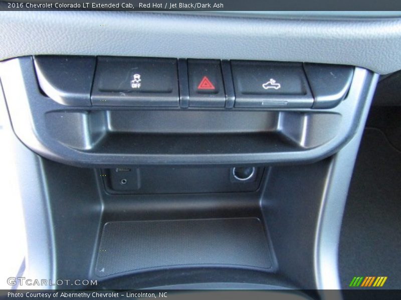 Red Hot / Jet Black/Dark Ash 2016 Chevrolet Colorado LT Extended Cab