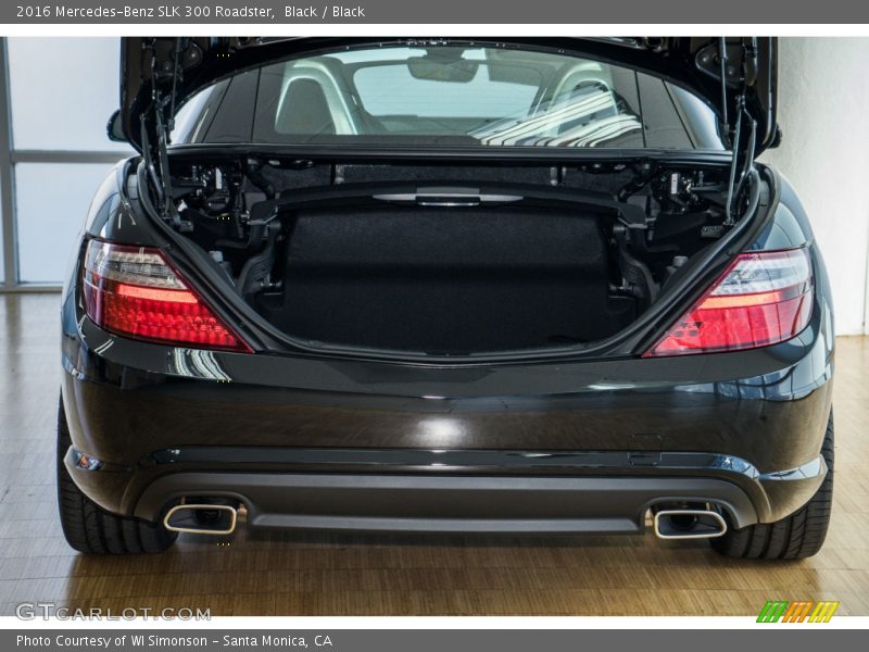  2016 SLK 300 Roadster Trunk