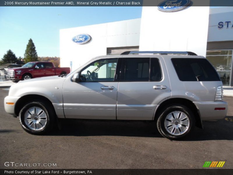 Mineral Grey Metallic / Charcoal Black 2006 Mercury Mountaineer Premier AWD