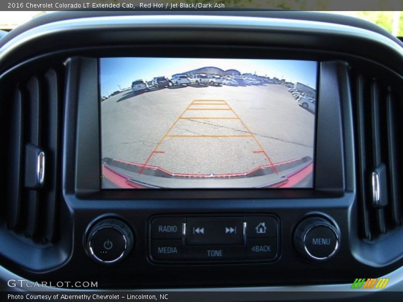 Red Hot / Jet Black/Dark Ash 2016 Chevrolet Colorado LT Extended Cab