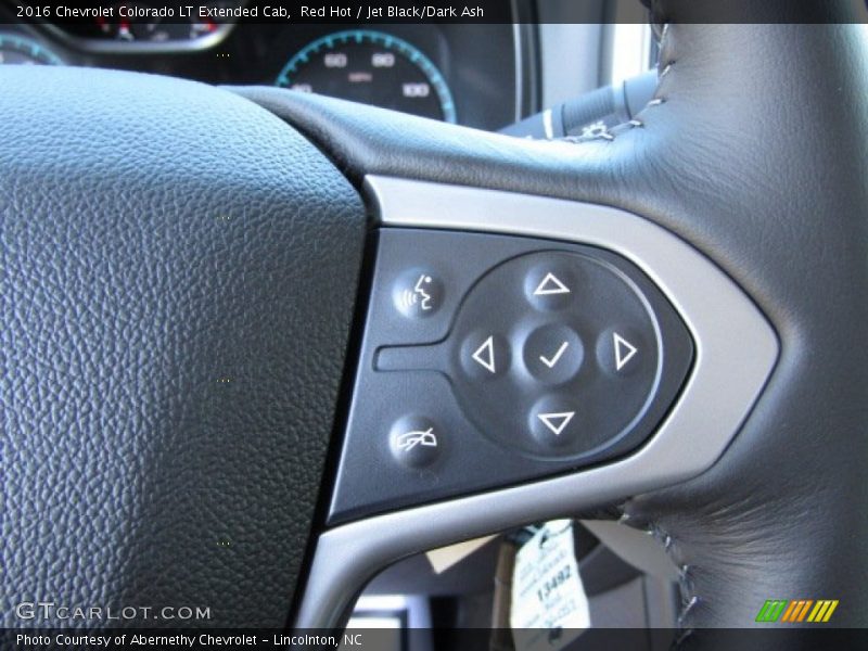 Red Hot / Jet Black/Dark Ash 2016 Chevrolet Colorado LT Extended Cab