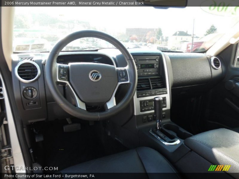 Mineral Grey Metallic / Charcoal Black 2006 Mercury Mountaineer Premier AWD