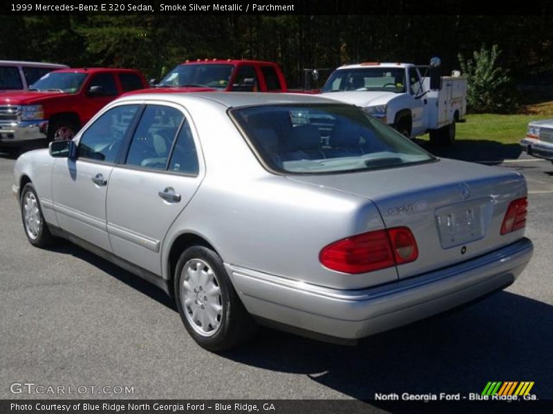 Smoke Silver Metallic / Parchment 1999 Mercedes-Benz E 320 Sedan