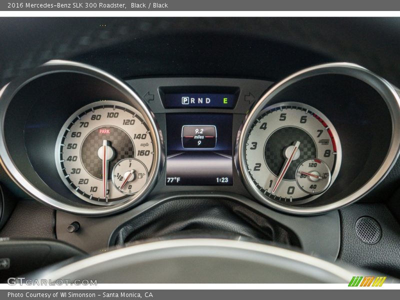  2016 SLK 300 Roadster 300 Roadster Gauges