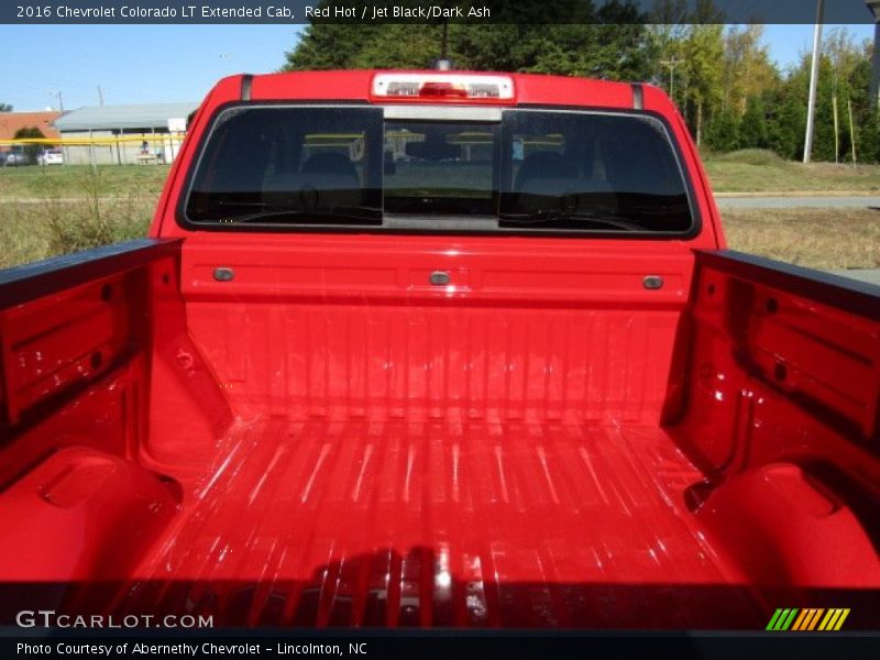 Red Hot / Jet Black/Dark Ash 2016 Chevrolet Colorado LT Extended Cab