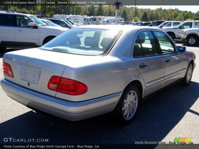 Smoke Silver Metallic / Parchment 1999 Mercedes-Benz E 320 Sedan