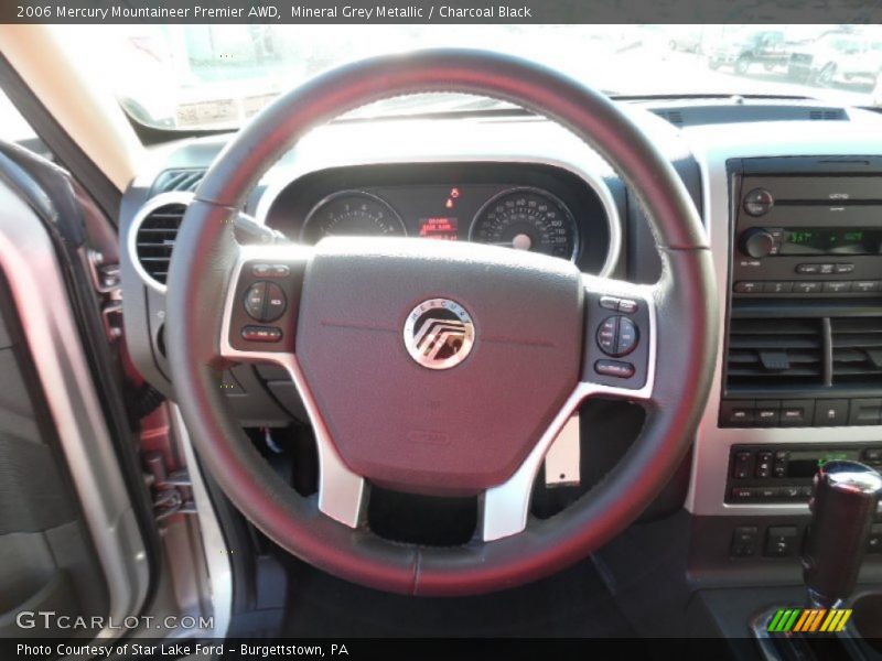 Mineral Grey Metallic / Charcoal Black 2006 Mercury Mountaineer Premier AWD