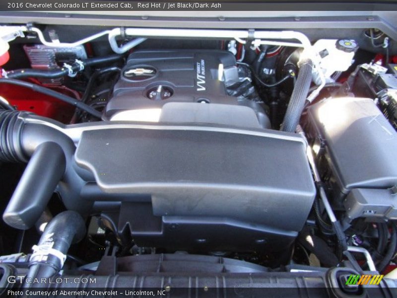 Red Hot / Jet Black/Dark Ash 2016 Chevrolet Colorado LT Extended Cab