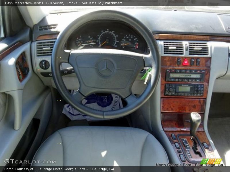 Smoke Silver Metallic / Parchment 1999 Mercedes-Benz E 320 Sedan