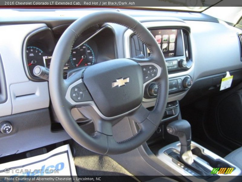 Red Hot / Jet Black/Dark Ash 2016 Chevrolet Colorado LT Extended Cab
