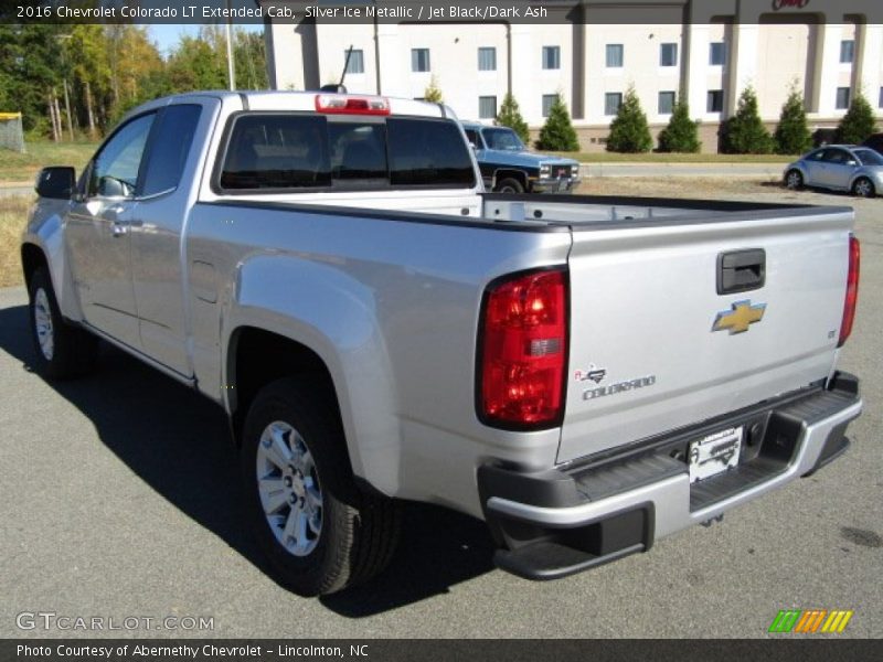 Silver Ice Metallic / Jet Black/Dark Ash 2016 Chevrolet Colorado LT Extended Cab