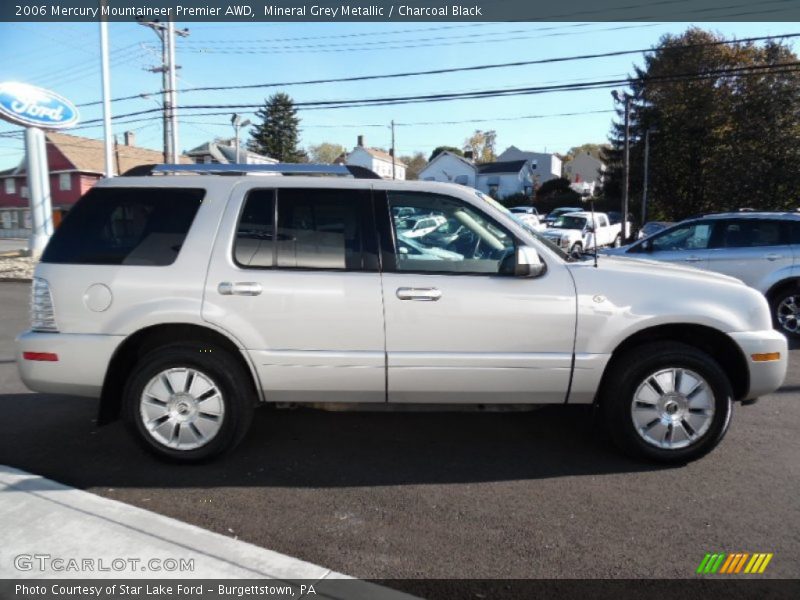 Mineral Grey Metallic / Charcoal Black 2006 Mercury Mountaineer Premier AWD