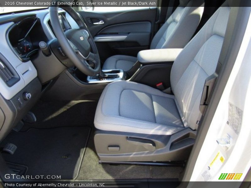 Silver Ice Metallic / Jet Black/Dark Ash 2016 Chevrolet Colorado LT Extended Cab