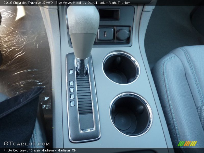 Blue Velvet Metallic / Dark Titanium/Light Titanium 2016 Chevrolet Traverse LS AWD