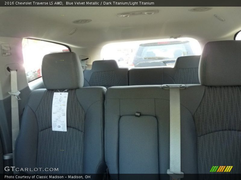 Blue Velvet Metallic / Dark Titanium/Light Titanium 2016 Chevrolet Traverse LS AWD