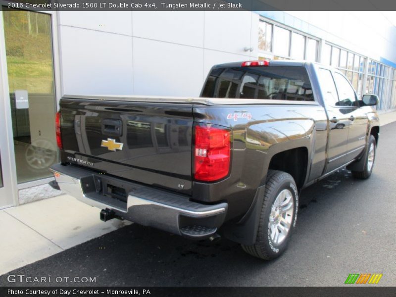 Tungsten Metallic / Jet Black 2016 Chevrolet Silverado 1500 LT Double Cab 4x4