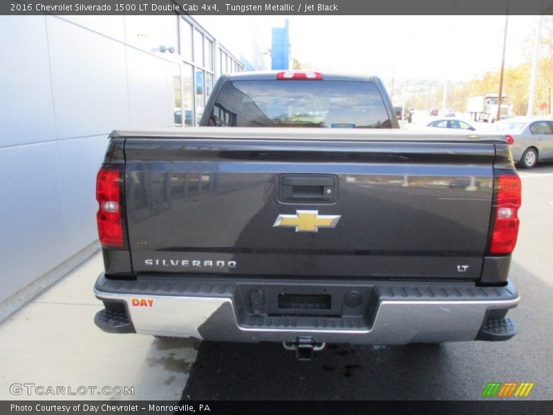 Tungsten Metallic / Jet Black 2016 Chevrolet Silverado 1500 LT Double Cab 4x4