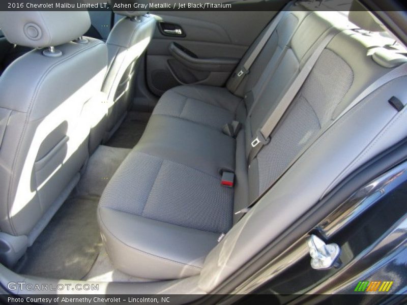 Ashen Gray Metallic / Jet Black/Titanium 2016 Chevrolet Malibu Limited LT