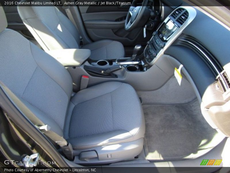Ashen Gray Metallic / Jet Black/Titanium 2016 Chevrolet Malibu Limited LT