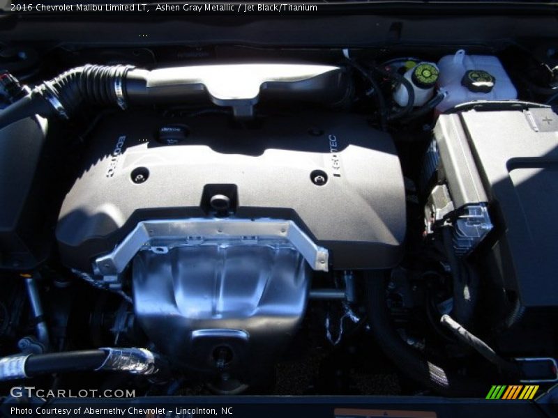 Ashen Gray Metallic / Jet Black/Titanium 2016 Chevrolet Malibu Limited LT