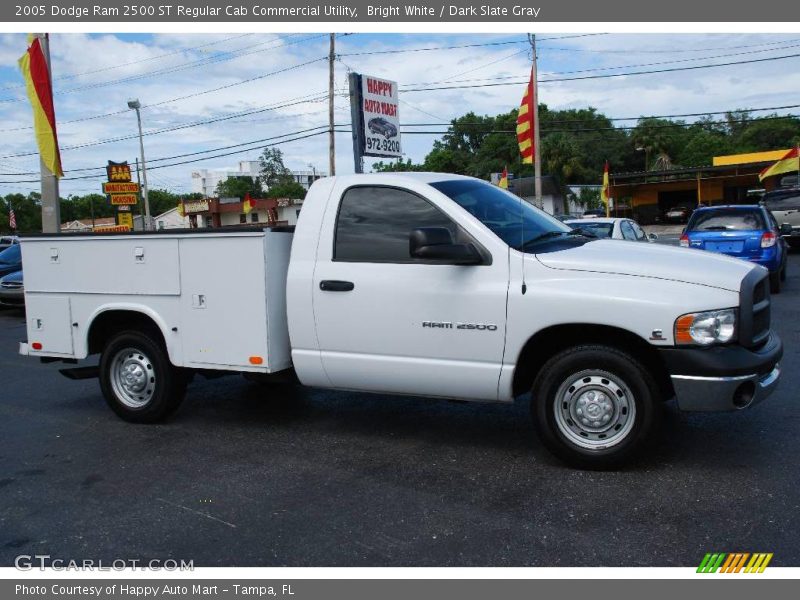 Bright White / Dark Slate Gray 2005 Dodge Ram 2500 ST Regular Cab Commercial Utility