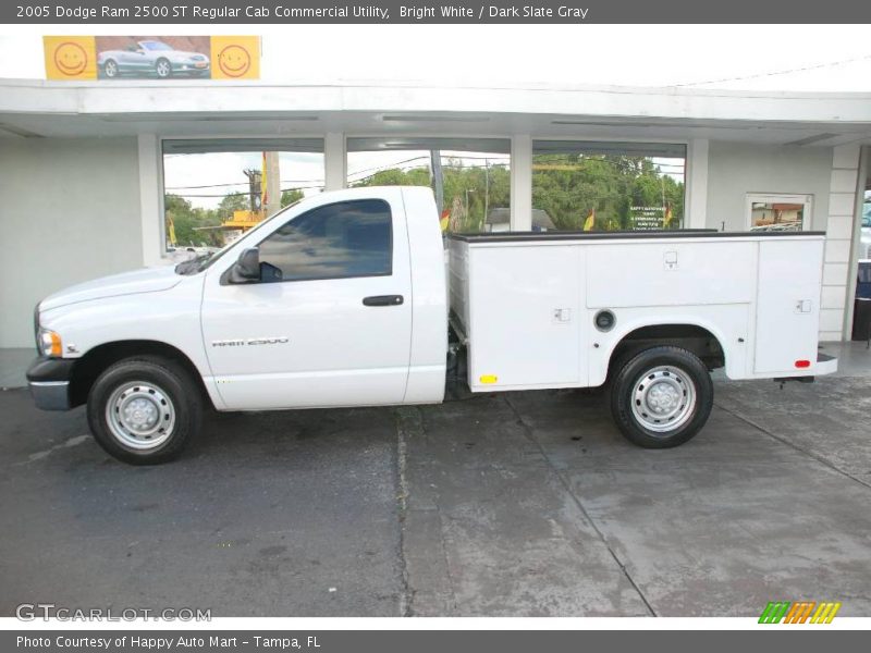 Bright White / Dark Slate Gray 2005 Dodge Ram 2500 ST Regular Cab Commercial Utility