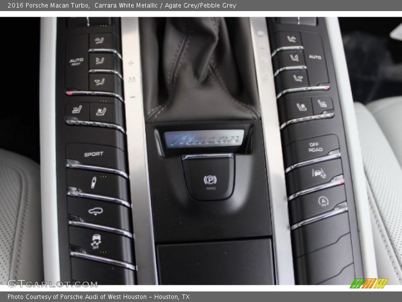 Controls of 2016 Macan Turbo