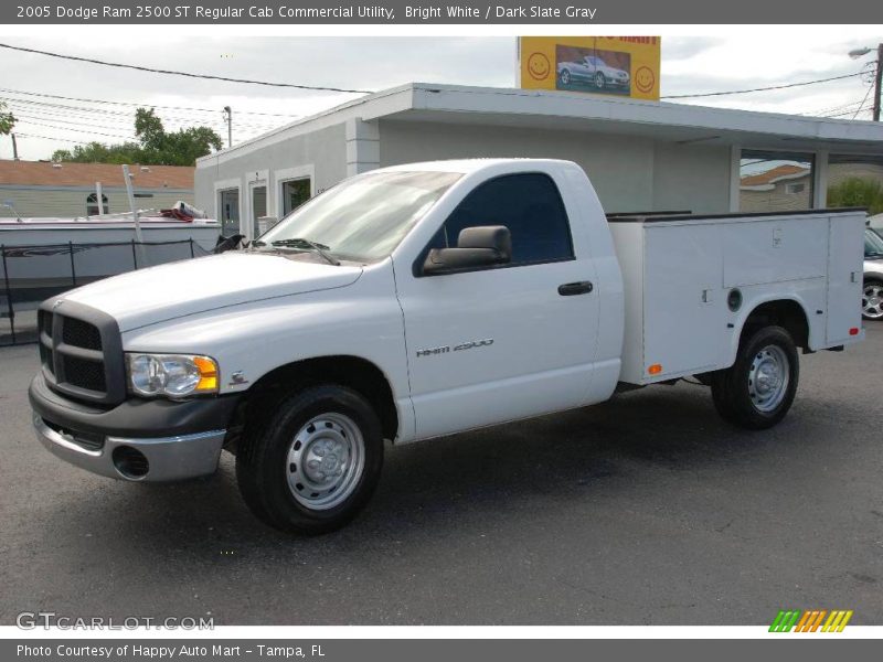 Bright White / Dark Slate Gray 2005 Dodge Ram 2500 ST Regular Cab Commercial Utility