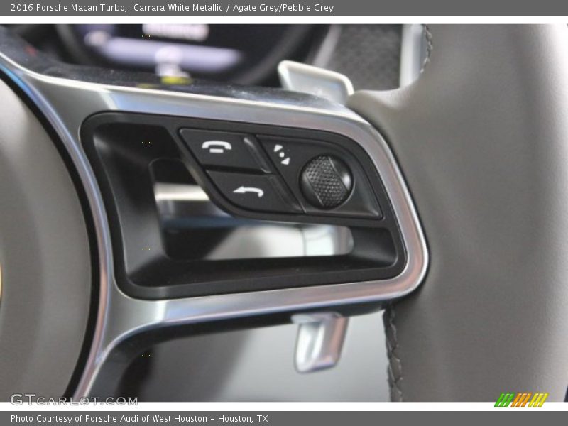 Controls of 2016 Macan Turbo