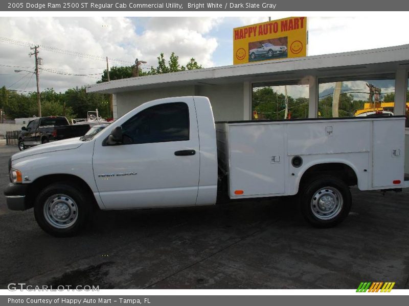 Bright White / Dark Slate Gray 2005 Dodge Ram 2500 ST Regular Cab Commercial Utility