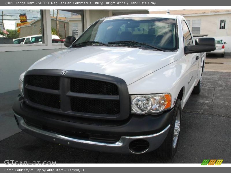 Bright White / Dark Slate Gray 2005 Dodge Ram 2500 ST Regular Cab Commercial Utility
