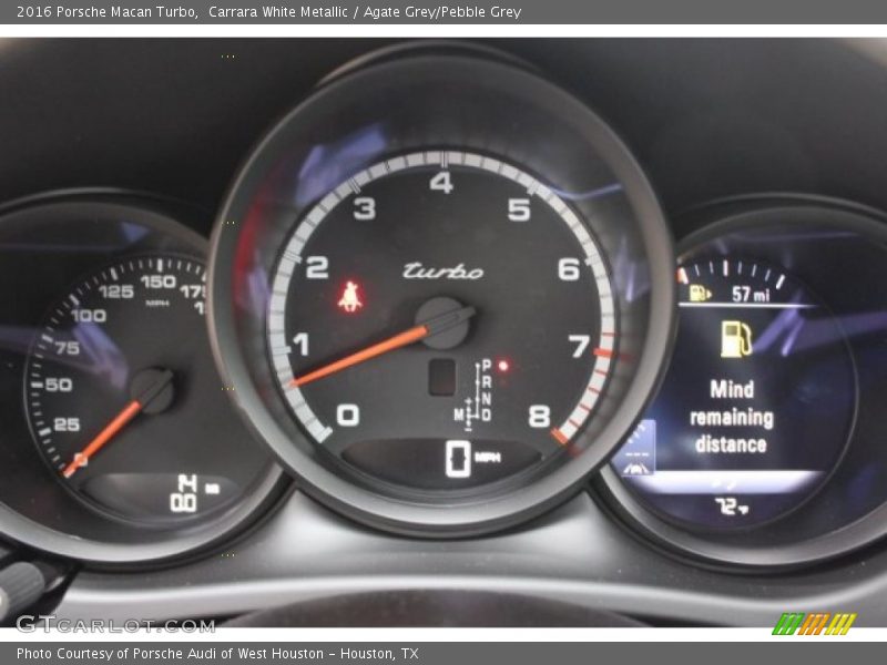  2016 Macan Turbo Turbo Gauges