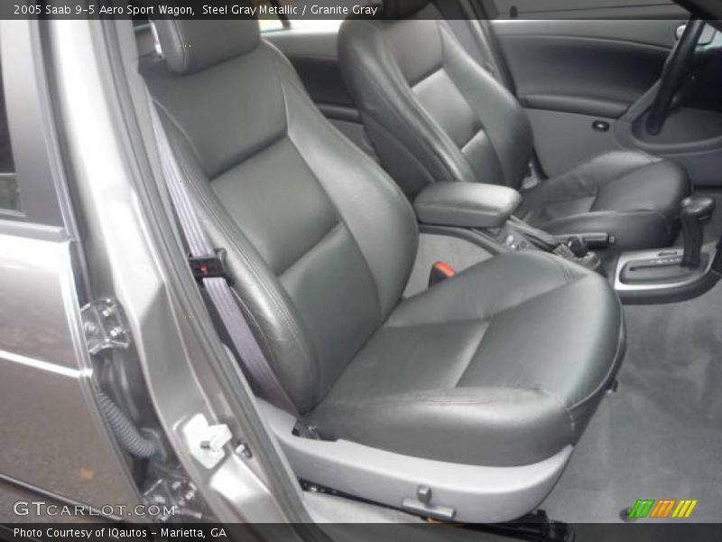 Steel Gray Metallic / Granite Gray 2005 Saab 9-5 Aero Sport Wagon