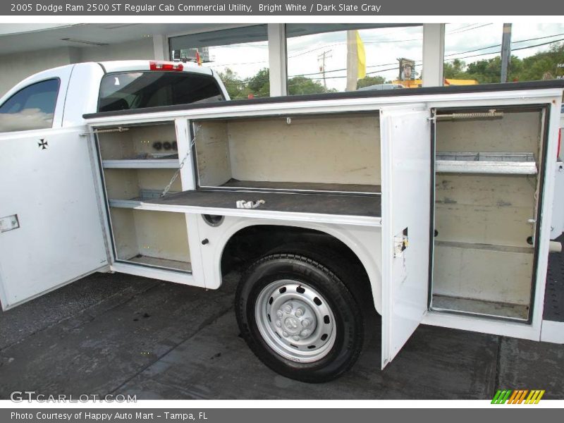 Bright White / Dark Slate Gray 2005 Dodge Ram 2500 ST Regular Cab Commercial Utility