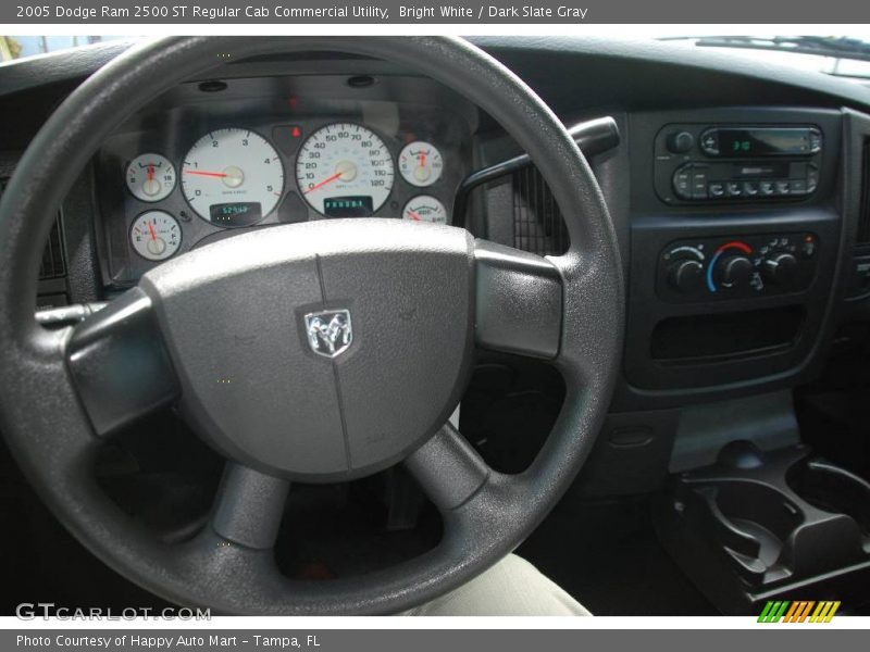 Bright White / Dark Slate Gray 2005 Dodge Ram 2500 ST Regular Cab Commercial Utility
