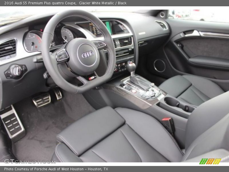  2016 S5 Premium Plus quattro Coupe Black Interior