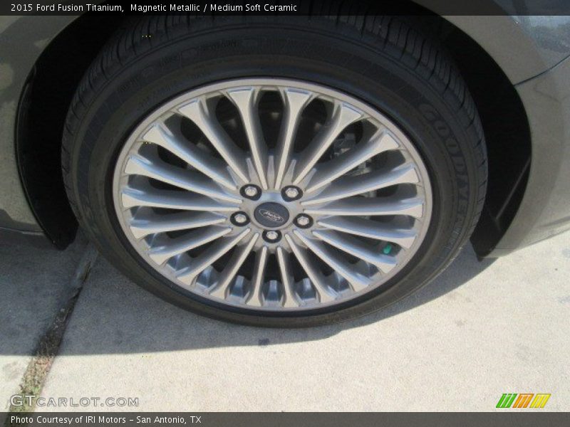 Magnetic Metallic / Medium Soft Ceramic 2015 Ford Fusion Titanium