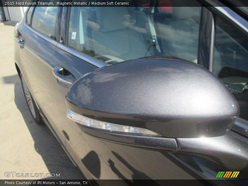 Magnetic Metallic / Medium Soft Ceramic 2015 Ford Fusion Titanium